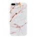 iPhone 7 Plus - TPU IMD Soft Full Case Printing Protective Cover Case - Marble Pattern